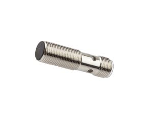 Czujnik indukcyjny M12x1 45 mm zabudowany Sn: 3 10-30V DC PNP NO złącze M12 3-pinowe IP67 mosiądz niklowany IB120125