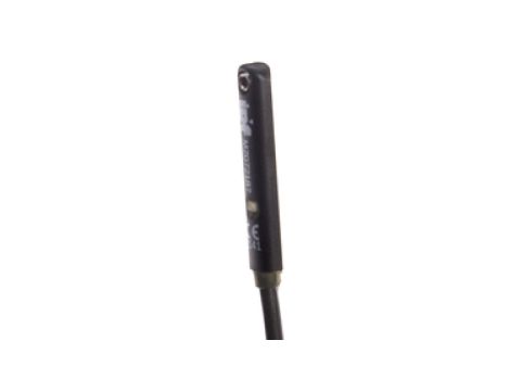 Czujnik magnetyczny na cylinder rowek T 6,2 mm 4,3x30x6,2mm 10-30 V DC 1x PNP NO złącze kablowe M8 3-pinowe LED MZ072187
