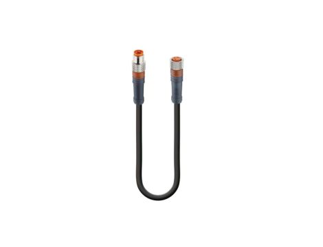 Kabel konfekcjonowany obustronnie zakończony złącza M8 męskie żeńskie proste 3-pinowe gwintowane RSMV 3-RKMV 3-224/2 M