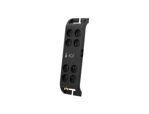 Listwa zasilająca przeciwprzepięciowa 1800J, TV + RJ54/11, 8 gniazd 3m, czarna P54052