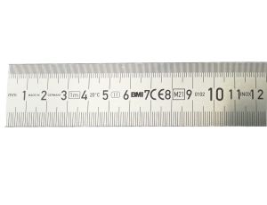 Liniał stalowy półsztywny 1500mm nierdzewny 16-203-34