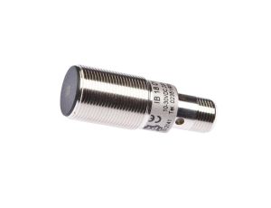 Czujnik Indukcyjny M18x1 50mm zabudowany Sn 5mm 10-30V DC PNP NO złącze M12 3pin IP67 IB180125