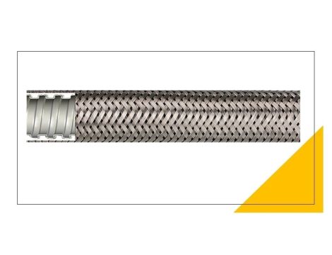 Peszel elastyczny z oplotem ze stali nierdzewnej Anaconda Multiflex typ SLB 1.1/4 107.735.2 /30m/
