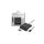 Qoltec Inteligentny czytnik chipowych kart ID SCR-0642 USB 2.0 + Adapter USB-C
