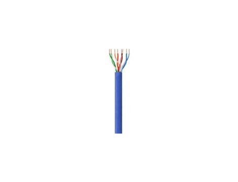 Kabel Skrętka Kat 6 UTP Drut Box Niebieska SOHO CCA ITP6-CCA-305-BL /305m/