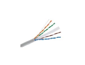 Kabel teleinformatyczny kat.6 U/UTP 23 AWG x4P 250MHz szary 334136 /305m/