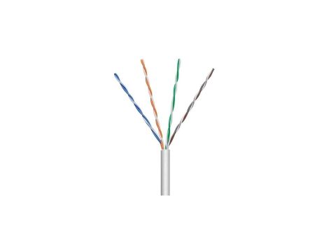 Kabel Skrętka Kat 5e UTP Linka 305m Box Szara 100 Miedzi