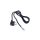 Kabel zasilający bez zakończenia Akyga AK-OT-01A CCA CEE 7/7 1.5 m