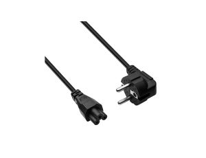Kabel zasilający do notebooka Akyga AK-NB-01A koniczynka CCA CEE 7/7 / IEC C5 1.5 m