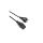 Kabel zasilający serwerowy Akyga AK-UP-01 CU 3x1mm CEE 7/7 / IEC C19 1.8 m