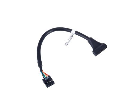 Adapter z kablem Akyga AK-CA-28 USB 19 pin ( m ) / USB 9 pin ( f ) 20cm