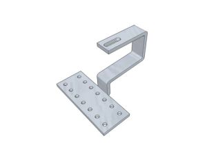 Łapa hak pod dachówkę bez regulacji K-10
