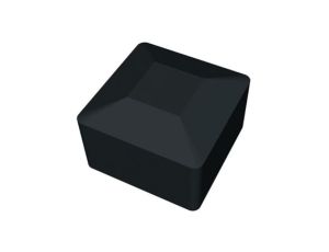 Zaślepka czarna profilu montażowego K-27-CZ