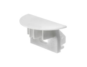 Zaślepka minilux maxi wpust biała z otworem