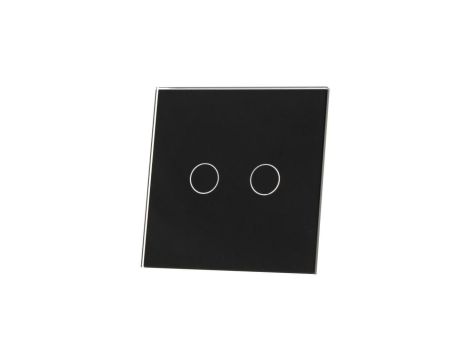 Livolo CZARNY PANEL SZKLANY 702-62