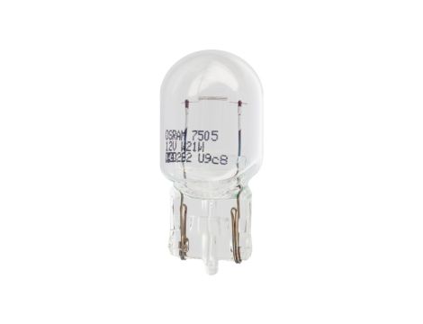 Żarówka samochodowa 12V 21W W21W W3x16d 7505