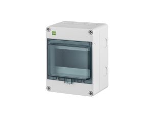 Rozdzielnica hermetyczna HERMETICA RN 1x6 400V AC 1000V DC zacisk N dymny IP65 2203-01