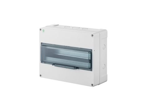 Rozdzielnica hermetyczna HERMETICA RN 1x12+4 400V AC 1000V DC PE+N dymny IP65 2208-01