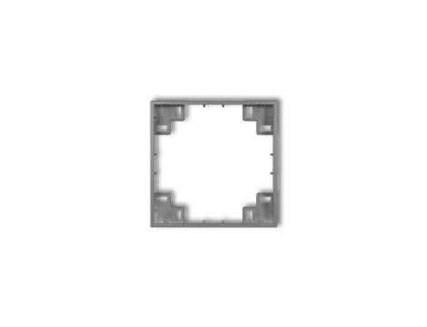 MINI Ramka pośrednia szary mat 27MRP-1