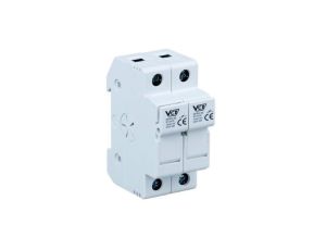 Podstawa bezpiecznikowa modułowa 10x38 32A 2P PV 1000V DC