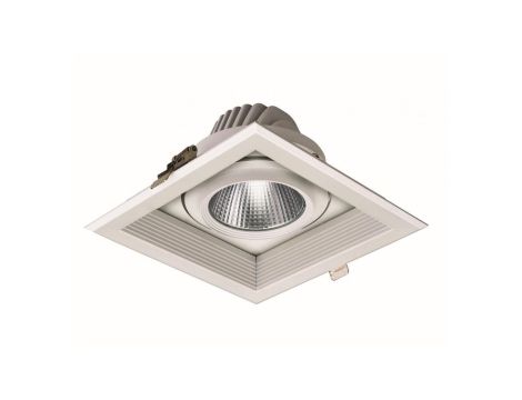 Oprawa TAPIS DOWNLIGHT LED 25W 3200LM 36st 840 ECG biały 0000002058