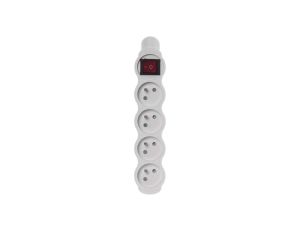 Gniazdo /rozgałęźnik/ do przedłużacza z wyłącznikem 4-gniazda z/u 16A białe P1400N