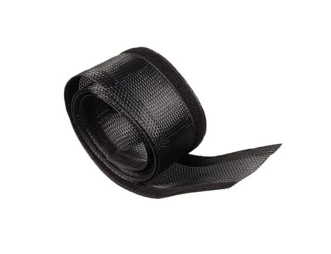 Organizator maskownica kabli Maclean MCTV-675 B 1.8m 85mm czarna na rzep MCTV-675