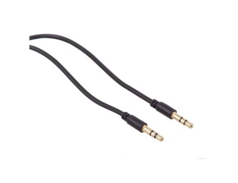Przewód jack 3.5mm wtyk-wtyk 1.5m czarny Maclean MCTV-815 MCTV-815