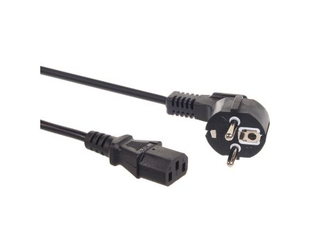 Kabel zasilający 3 pin 1,5M wtyk EU Maclean MCTV-691 IEC C13 MCTV-691