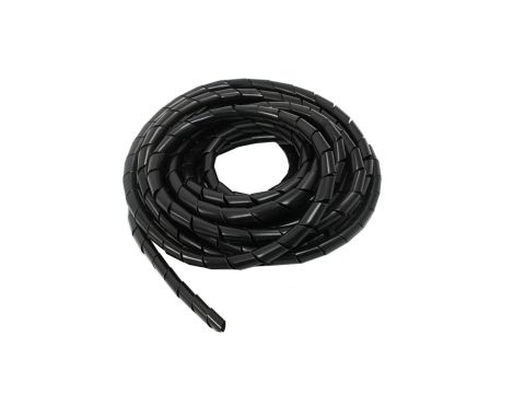 Osłona maskująca na kable Maclean MCTV-685 B (8.7*10mm) 3m czarna spirala MCTV-685