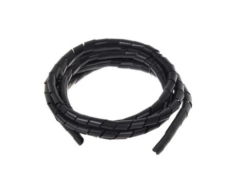 Osłona maskująca na kable Maclean MCTV-686 B (14.6*16mm) 3m czarna spirala MCTV-686