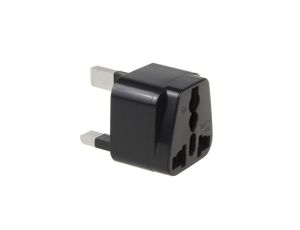 Adapter gniazdo EU na wtyk UK Maclean MCE154 czarny MCE154