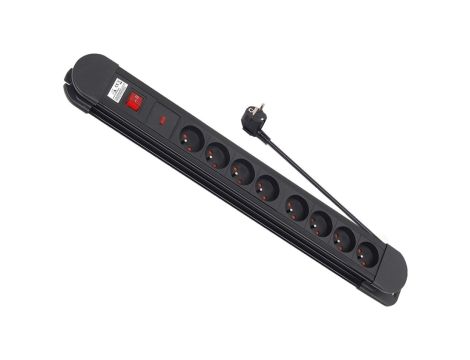 Listwa zasilająca 8 gniazd z 1 włącznik Maclean Energy MCE11 zabezpieczenie przepięciowe MCE11