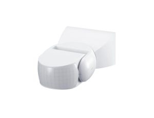 Czujnik ruchu na podczerwień pir nowoczesny Maclean Energy MCE201 W zasięg 12m biały IP65 MCE201