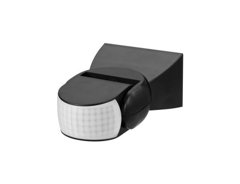 Czujnik ruchu na podczerwień pir nowoczesny Maclean Energy MCE201Bzasięg 12m czarny IP65 MCE201