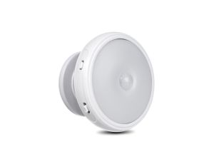 Lampa LED z sensorem ruchu, magnes, tylne podświetlenie 3xAAA Maclean Energy MCE223 tryby świecenia ciągły, czujnik PIR MCE223