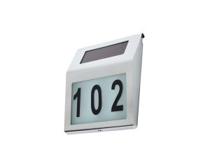 Lampa solarna z numerem domu LED Maclean Energy MCE172 MCE172