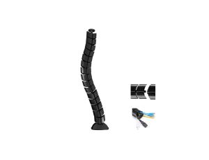 Organizator maskownica kabli do biurka Maclean MC-768 B czarna 75cm MC-768