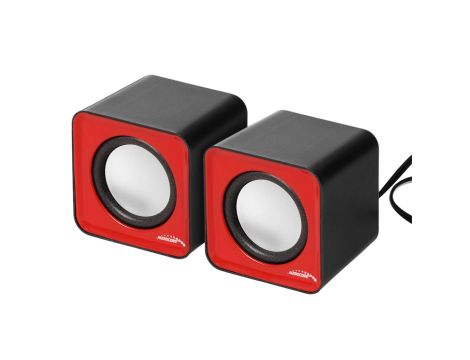 Głośniki komputerowe 6W USB RediBlack Audiocore AC870 R AC870