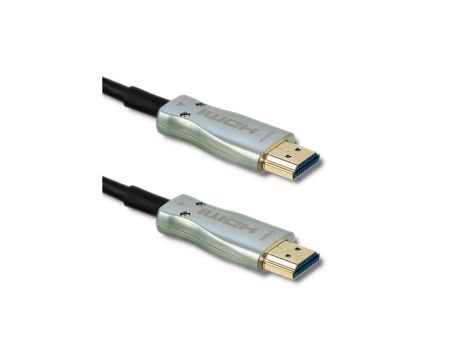 Qoltec Kabel HDMI v.2.0 High speed 4K 60Hz AOC GOLD 20m