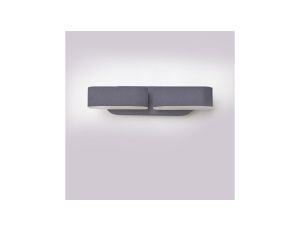 Oprawa elewacja VT-814 12W LED WALL LIGHT COLORCODE:3000K -GREY BODY 8294