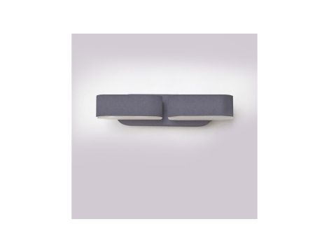 Oprawa elewacja VT-814 12W LED WALL LIGHT COLORCODE:3000K -GREY BODY 8294