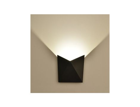 Oprawa elewacja VT-825 5W LED WALL LIGHT COLORCODE:3000K -BLACK BODY 8282