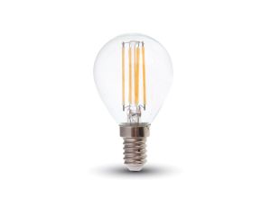 Żarówka Dekoracyjna LED FILAMENT VT-1996 4W E14 P45 6400K 400lm A+ 300st. 4426