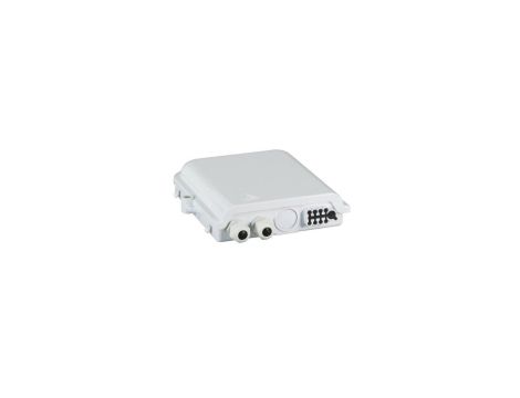 Zewnętrzna skrzynka przyłączeniowa FTTH na 8 adapterów