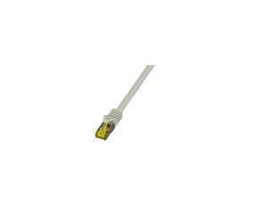 Patchcord SFTP 2m Cat.6a LSZH szary na kablu Cat.7