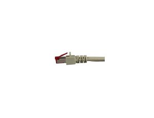 Patchcord SFTP 1m Cat.6 LSZH szary