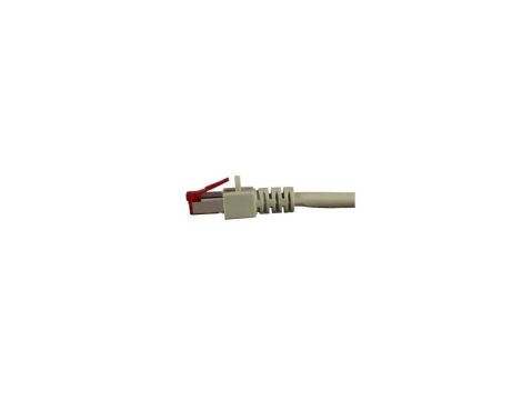 Patchcord SFTP 0,5m Cat.6 LSZH szary