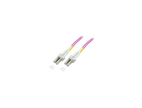 Patchcord światłowodowy OM4 50/125 MM LC-LC Duplex 1m