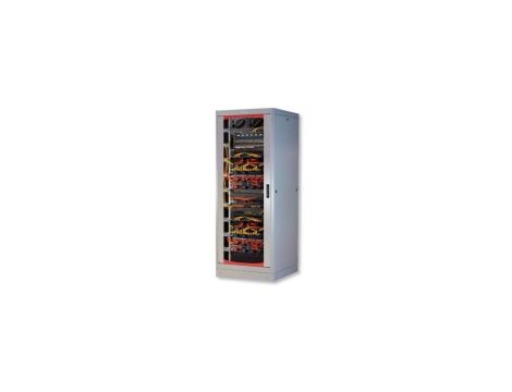 Szafa stojąca złożona 42U 600x800 rack 19drzwi szklane